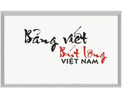 Bảng fooc trắng khung nhôm viết bút lông,bút dạ