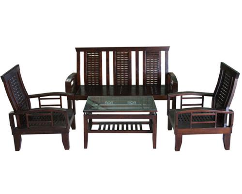 SF70 Sofa gỗ tự nhiên Acacia Hòa Phát